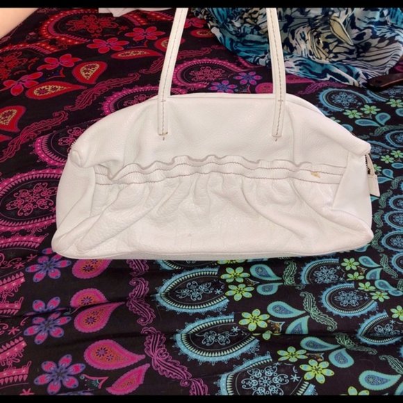 Miu Miu Bags Miu Miu White Leather Purse Shoulder Bag Poshmark